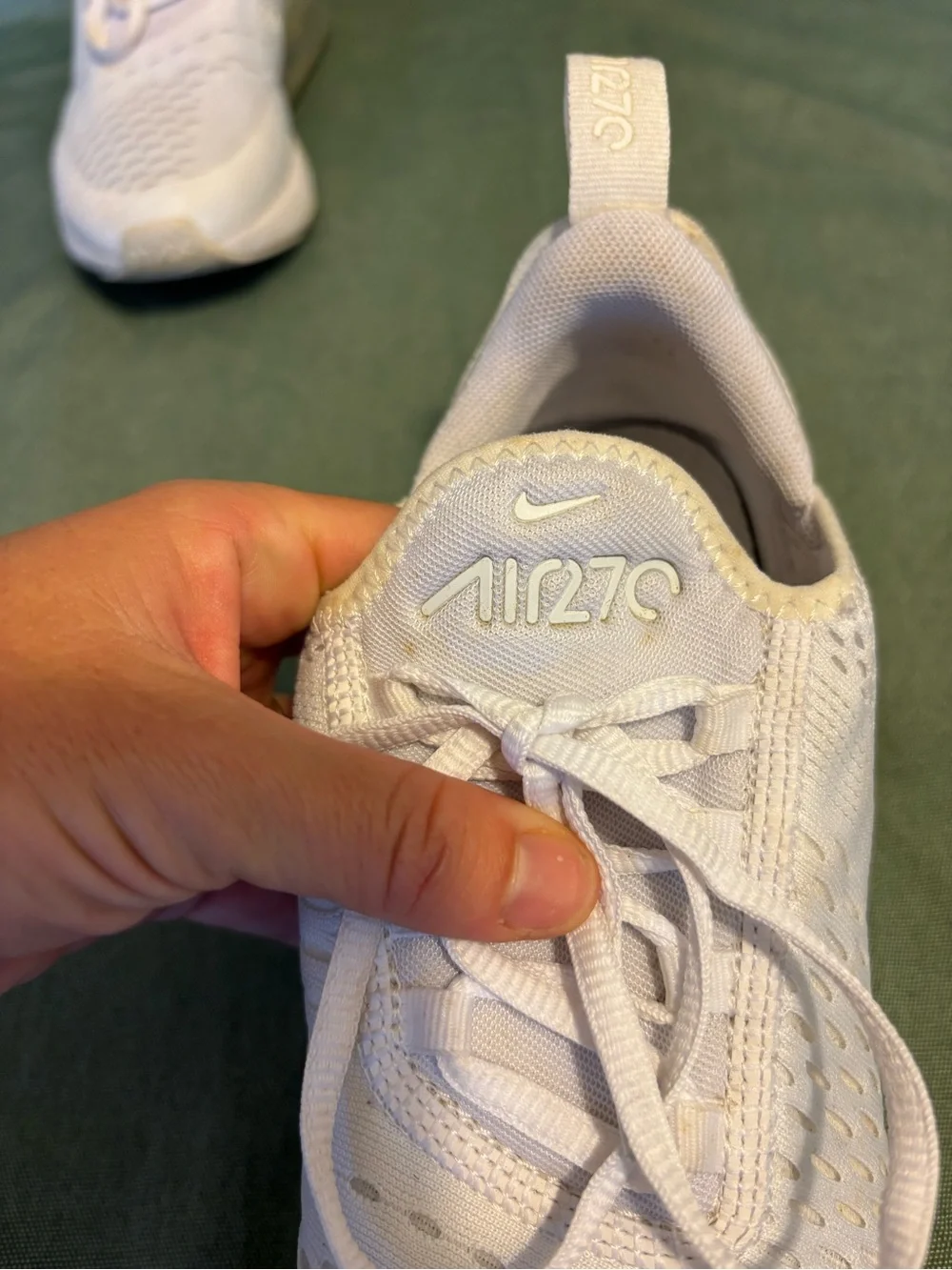 Nike juniors All-White Running Sneakers